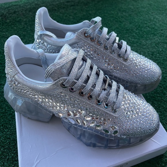 Absolutely brand new sneakers by Jimmy Choo. Bought wrong size. - Picture 3 of 7